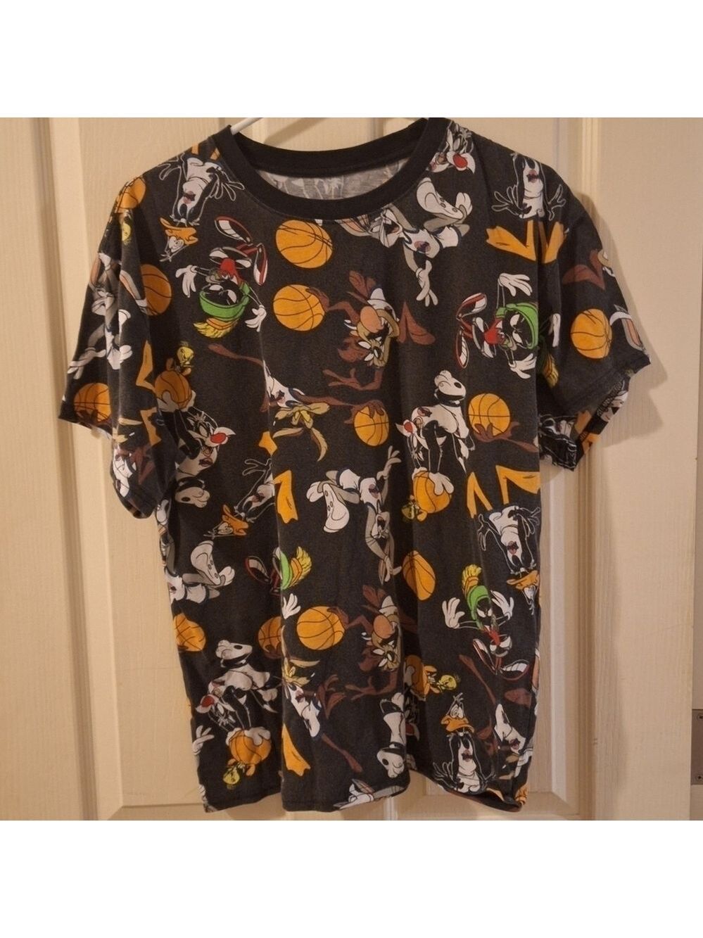 Looney Tunes Space Jam T Shirt Large